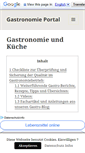 Mobile Screenshot of bremen-restaurants.de